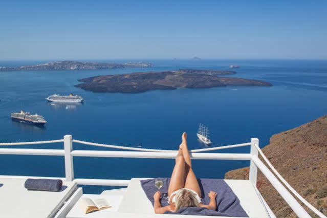 On The Rocks Santorini Hotel Imerovigli  Luaran gambar