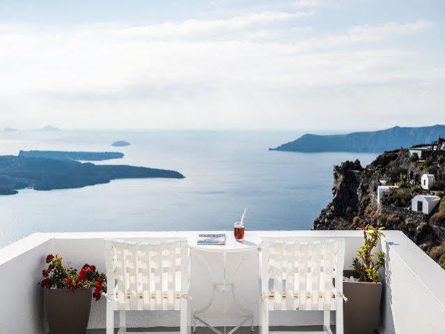 On The Rocks Santorini Hotel Imerovigli  Luaran gambar